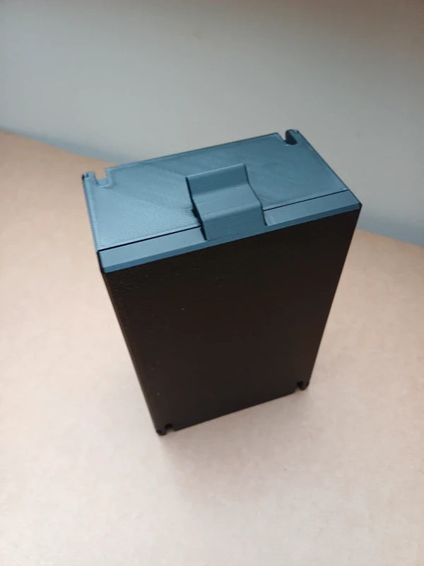 Black Folding Dice Tower and Carry Case