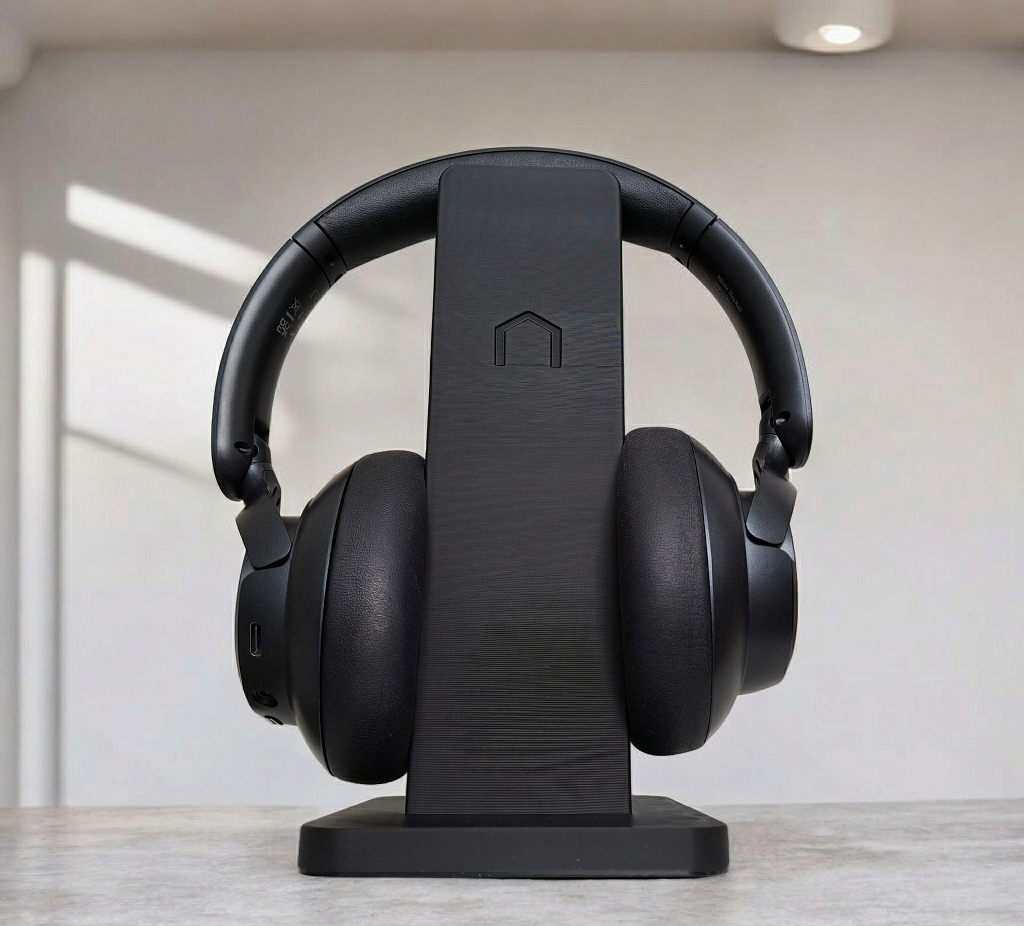 Minimalist Headphone Stand Holder – 3D Printed Gaming Headset Desk Display