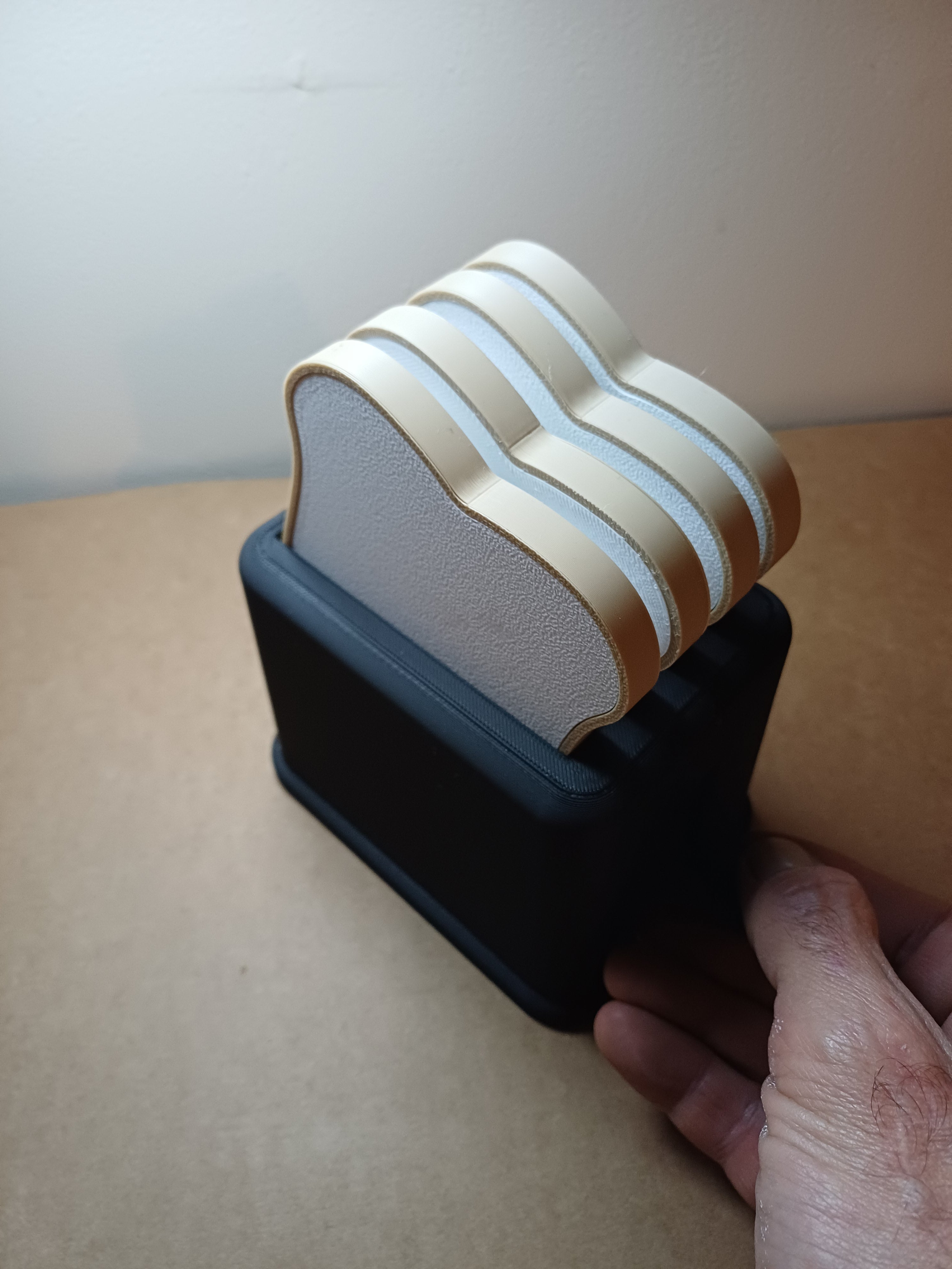 Pop Up Action Kids Toy Play Toaster & 4 Slices of Bread - Kitchen Play