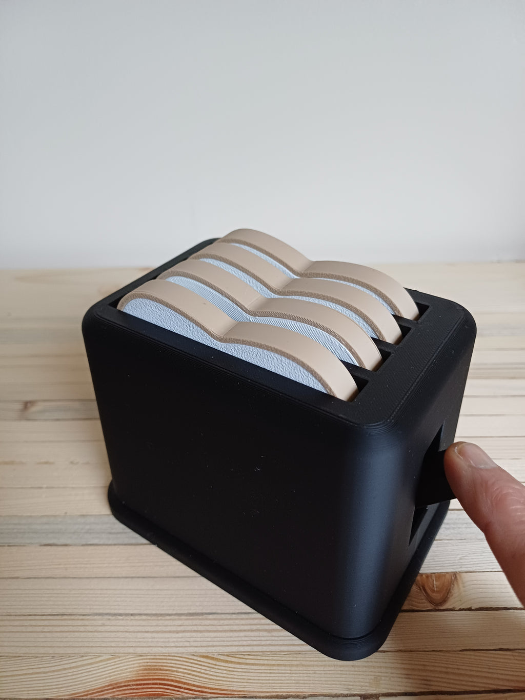 Pop Up Action Kids Toy Play Toaster & 4 Slices of Bread - Kitchen Play