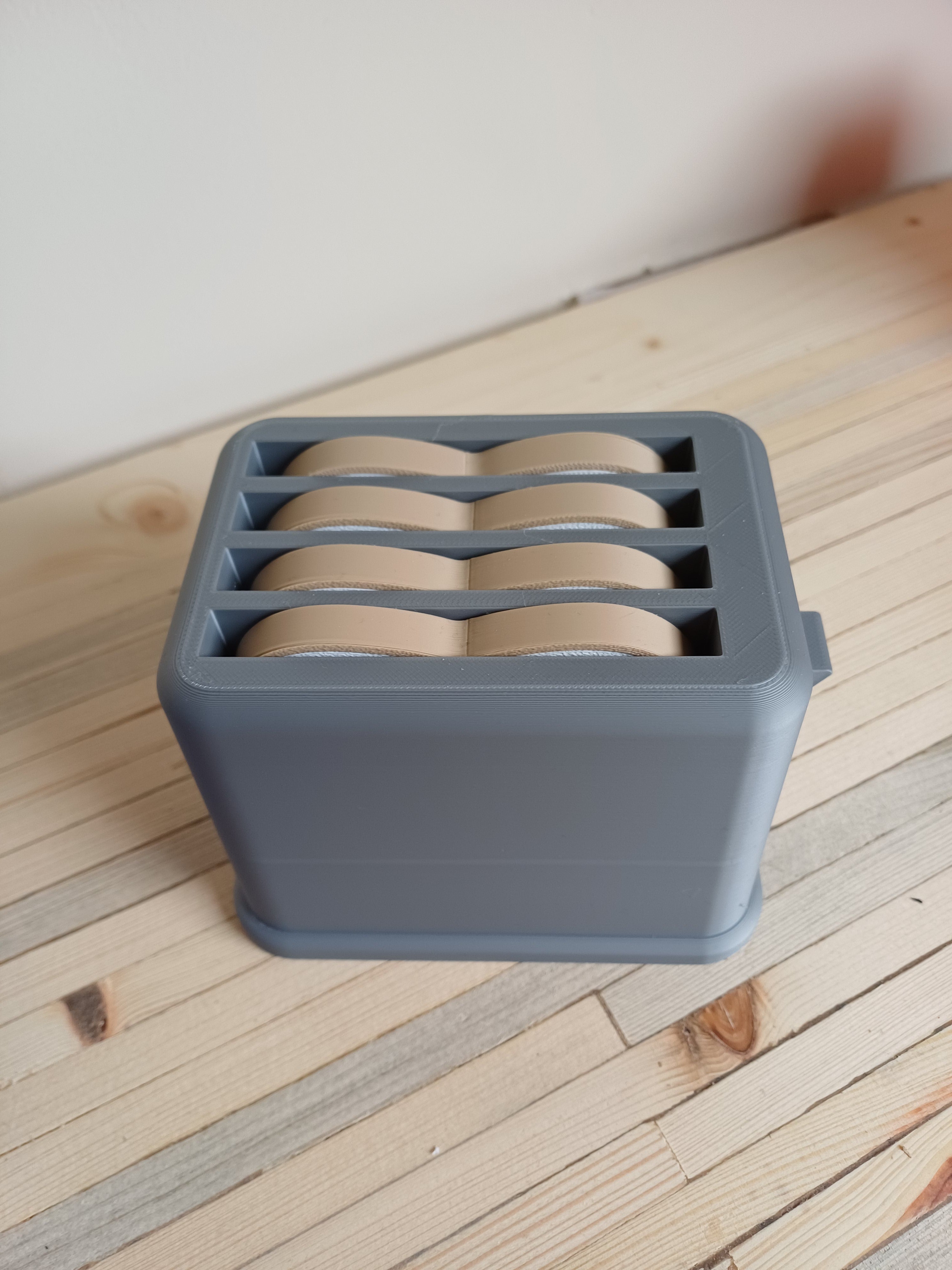 Pop Up Action Kids Toy Play Toaster & 4 Slices of Bread - Kitchen Play