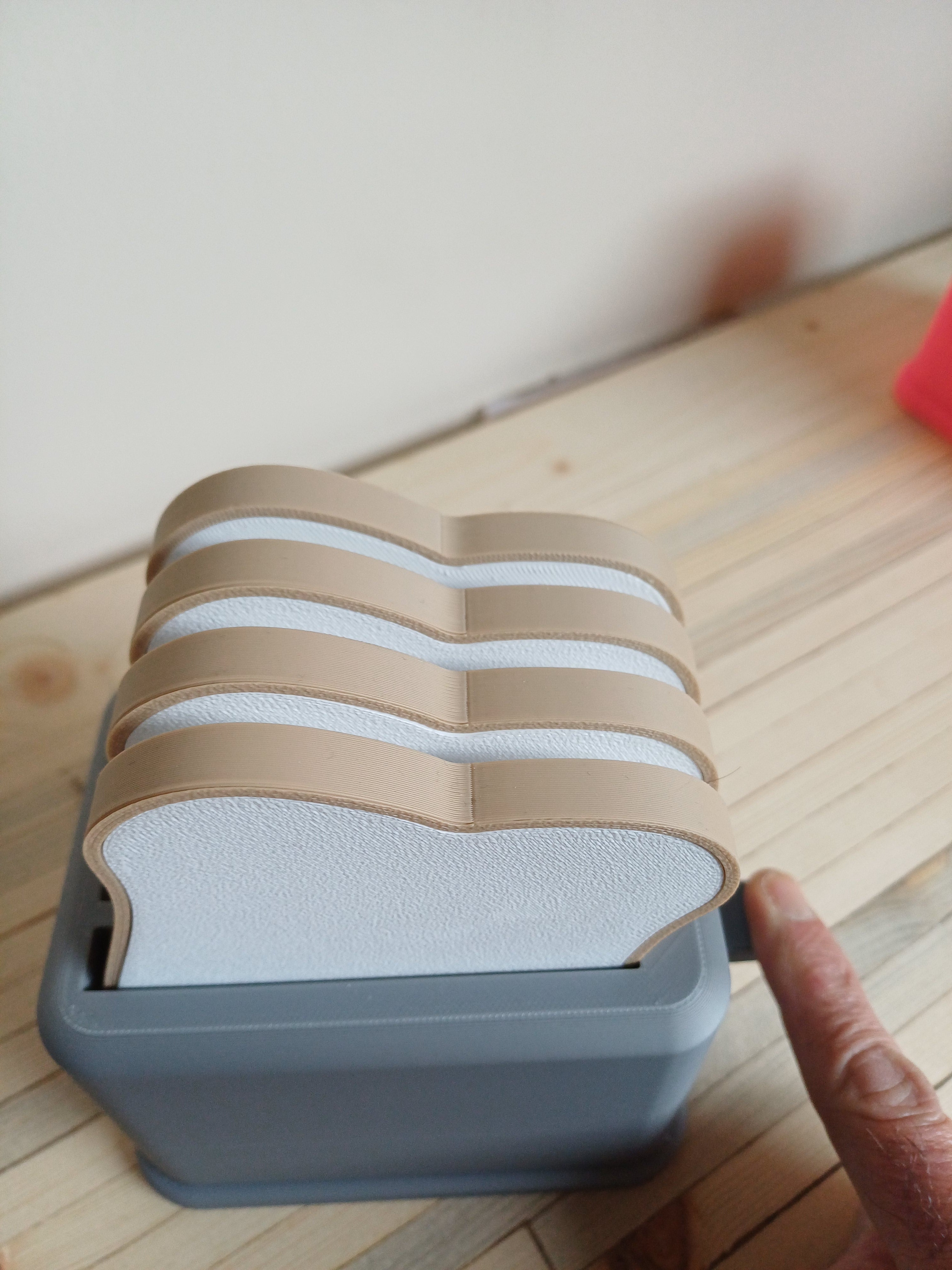 Pop Up Action Kids Toy Play Toaster & 4 Slices of Bread - Kitchen Play