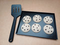 Chocolate Chip Cookie Baking Play Set | Kids Kitchen Toy | Tray + 6 Cookies + Spatula | Pretend Play Baking | Toddler Gift