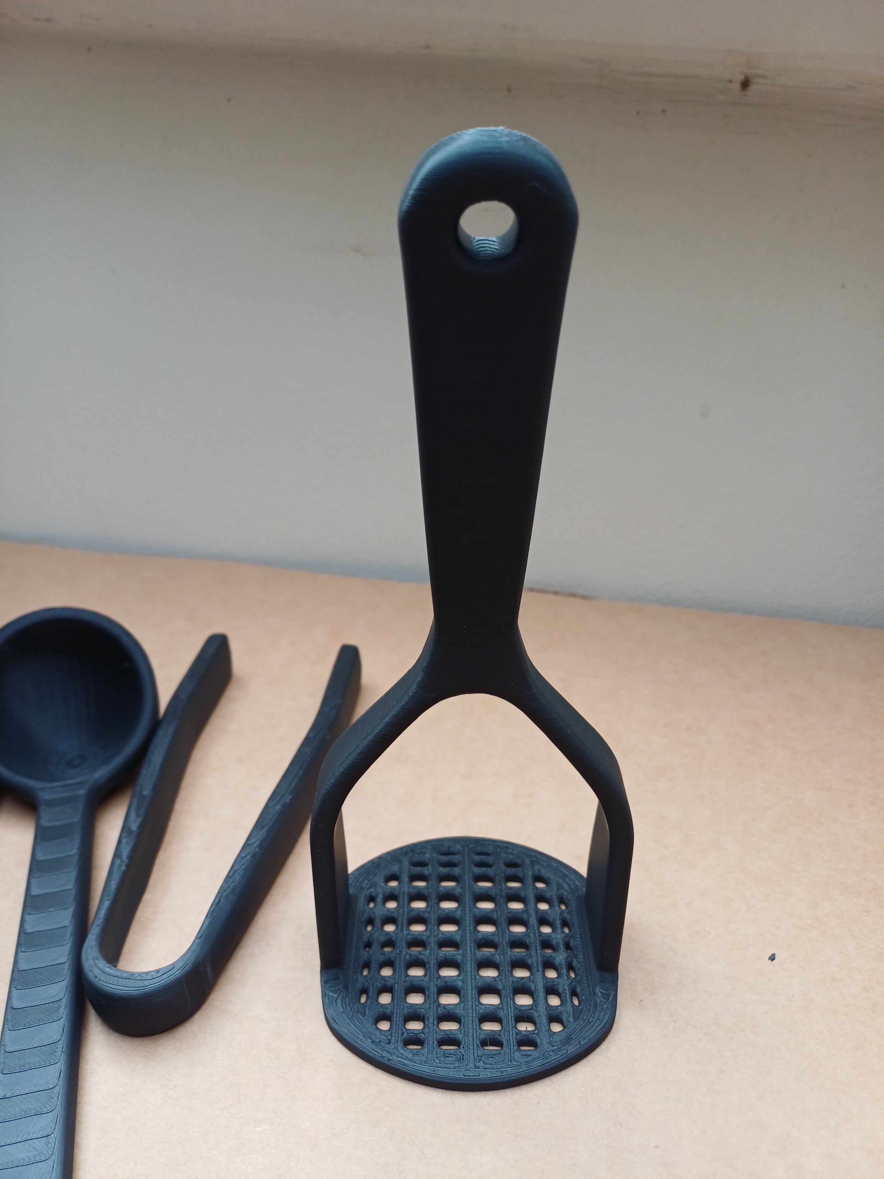 Kids Play Kitchen Utensil Set - Outdoor/Mud Kitchen – 4 Piece Toy Cooking Tools