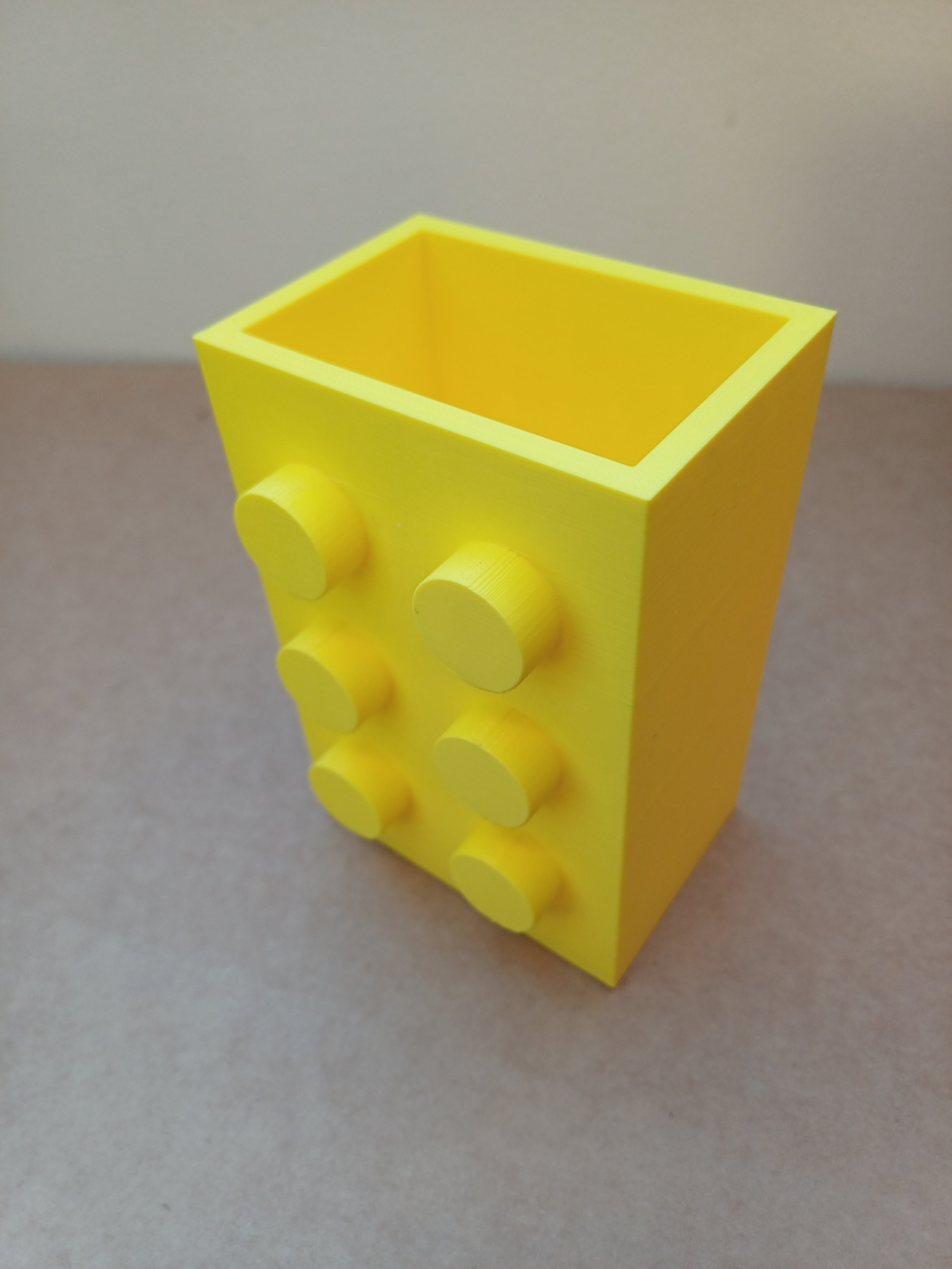 Famous Block Inspired Toothbrush Holder Bathroom Organiser Building Brick Fun Kids Gift