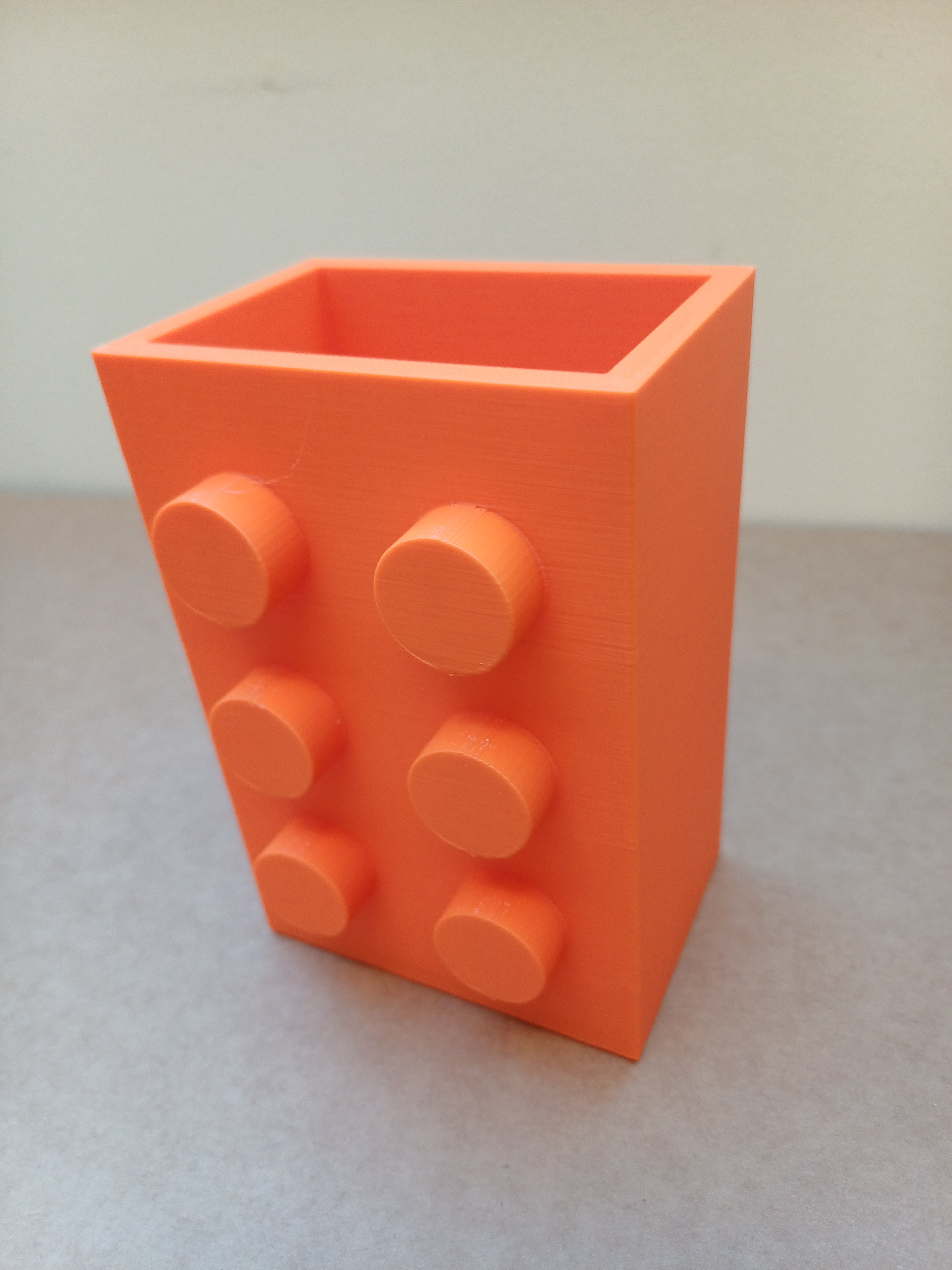 Famous Block Inspired Toothbrush Holder Bathroom Organiser Building Brick Fun Kids Gift