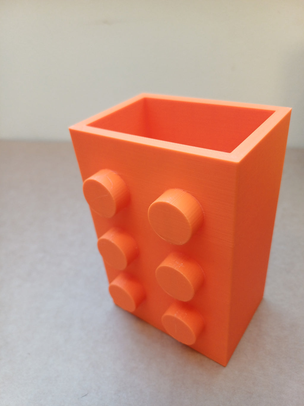 Famous Block Inspired Toothbrush Holder Bathroom Organiser Building Brick Fun Kids Gift