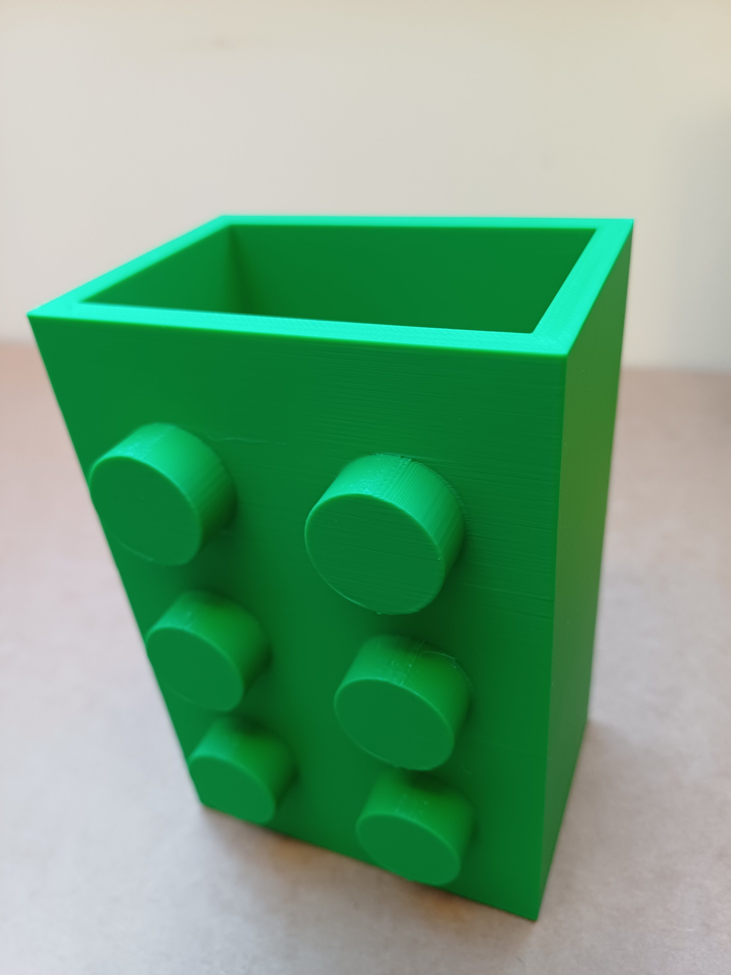 Famous Block Inspired Toothbrush Holder Bathroom Organiser Building Brick Fun Kids Gift