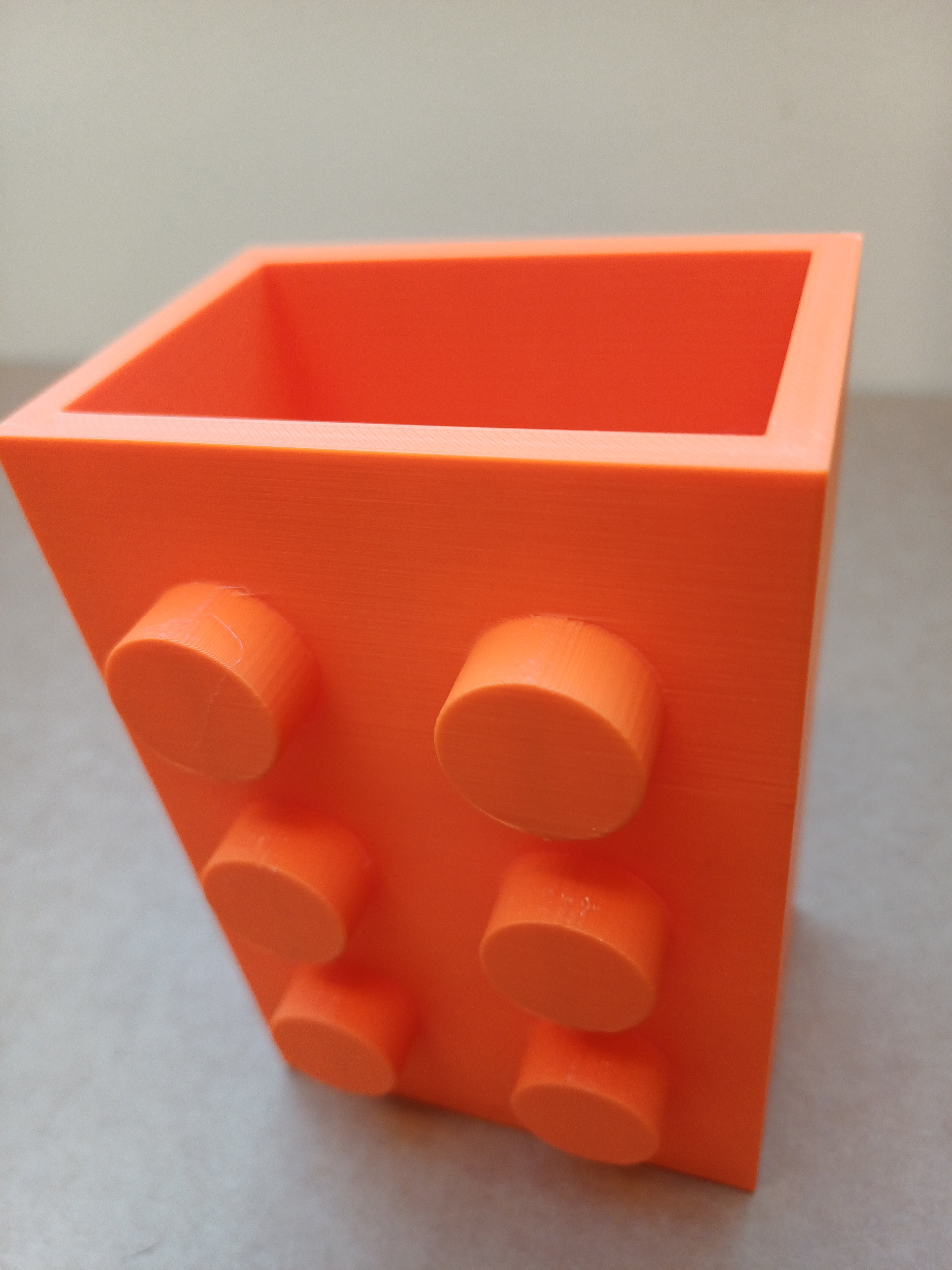 Famous Block Inspired Toothbrush Holder Bathroom Organiser Building Brick Fun Kids Gift