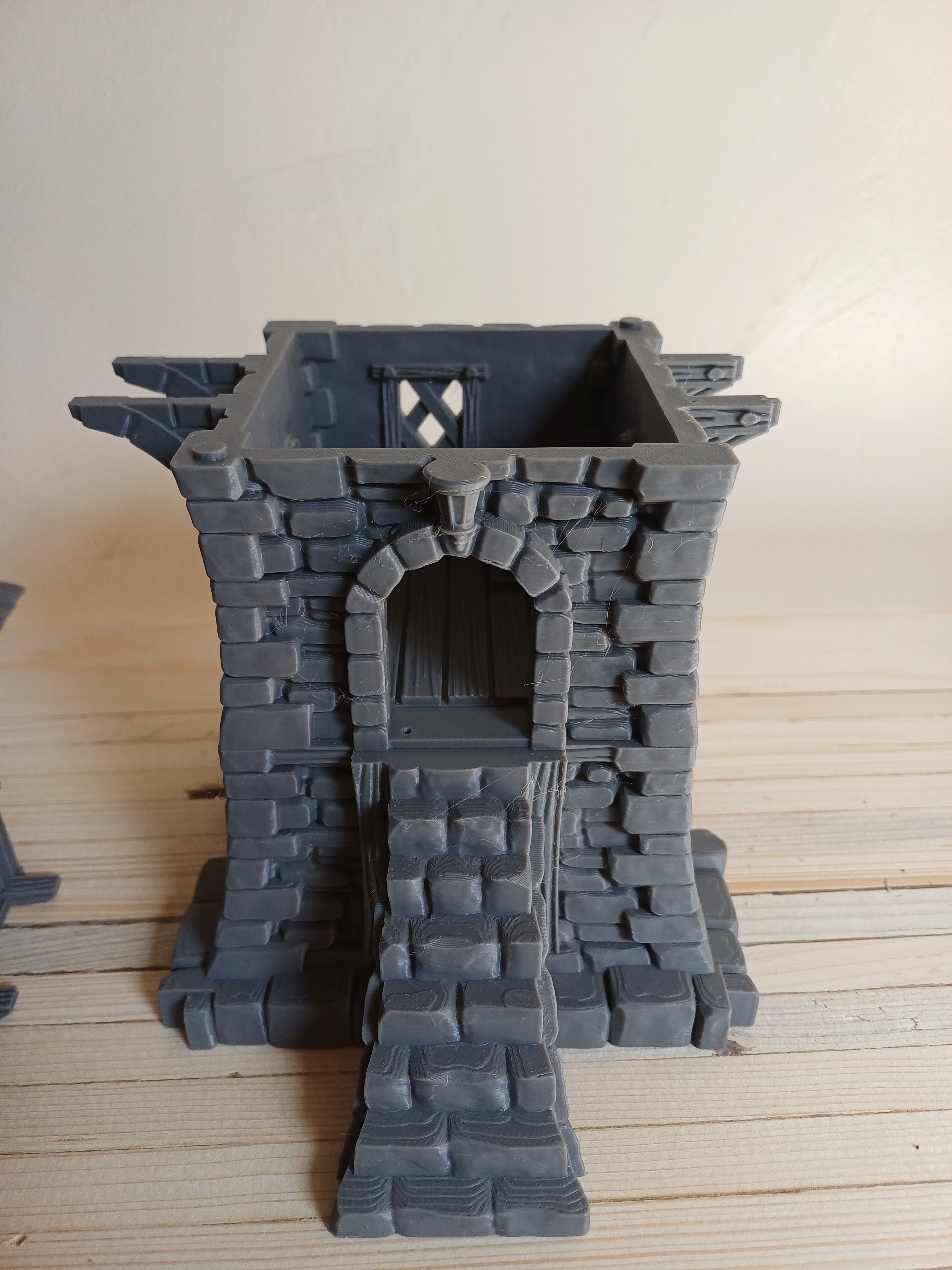 The Alchemist's Manor — 3D Printed Fantasy Building Terrain, 28mm DnD TTRPG Tabletop, Wizard Alchemist House, Wargame Scatter Terrain