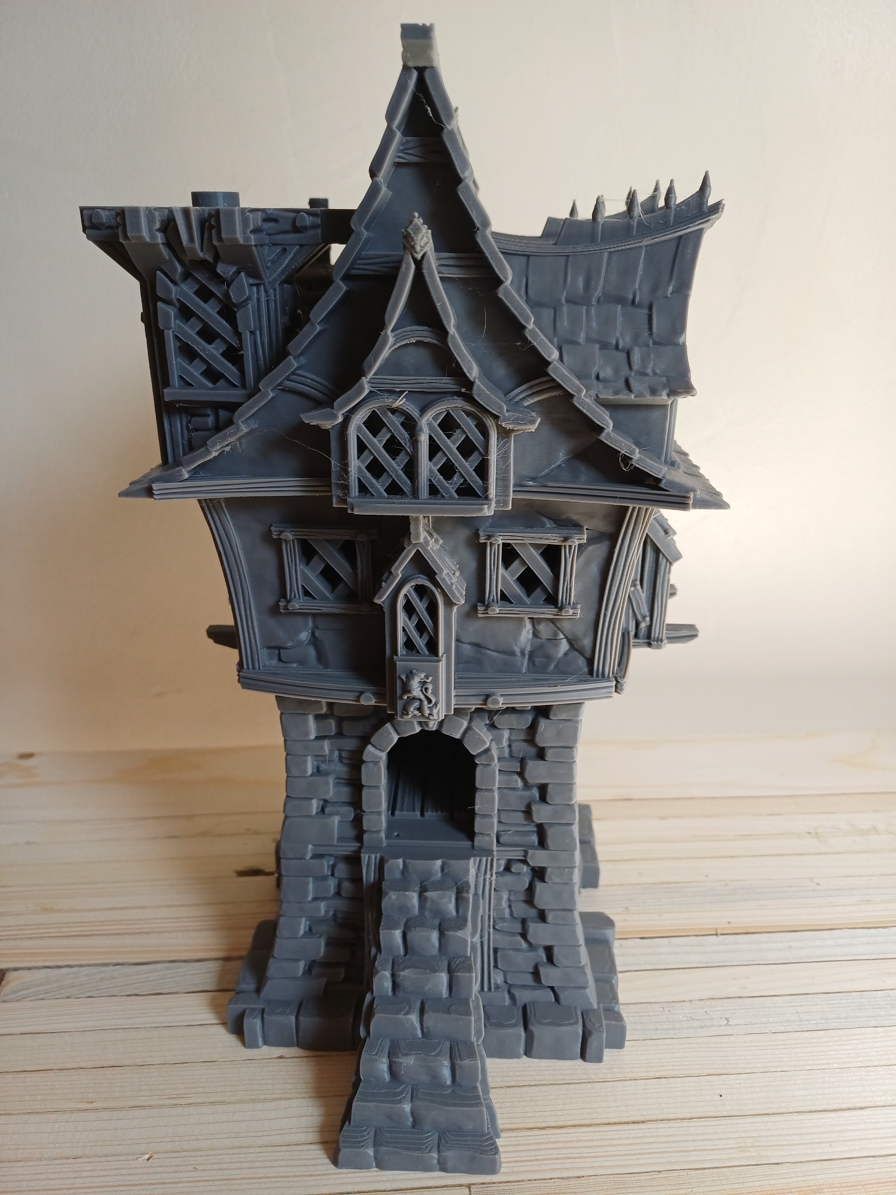 The Ironhollow Complete Town — 3D Printed Medieval Terrain Bundle, 28mm DnD TTRPG Tabletop, Full Town Set, Wargame Scenery Collection