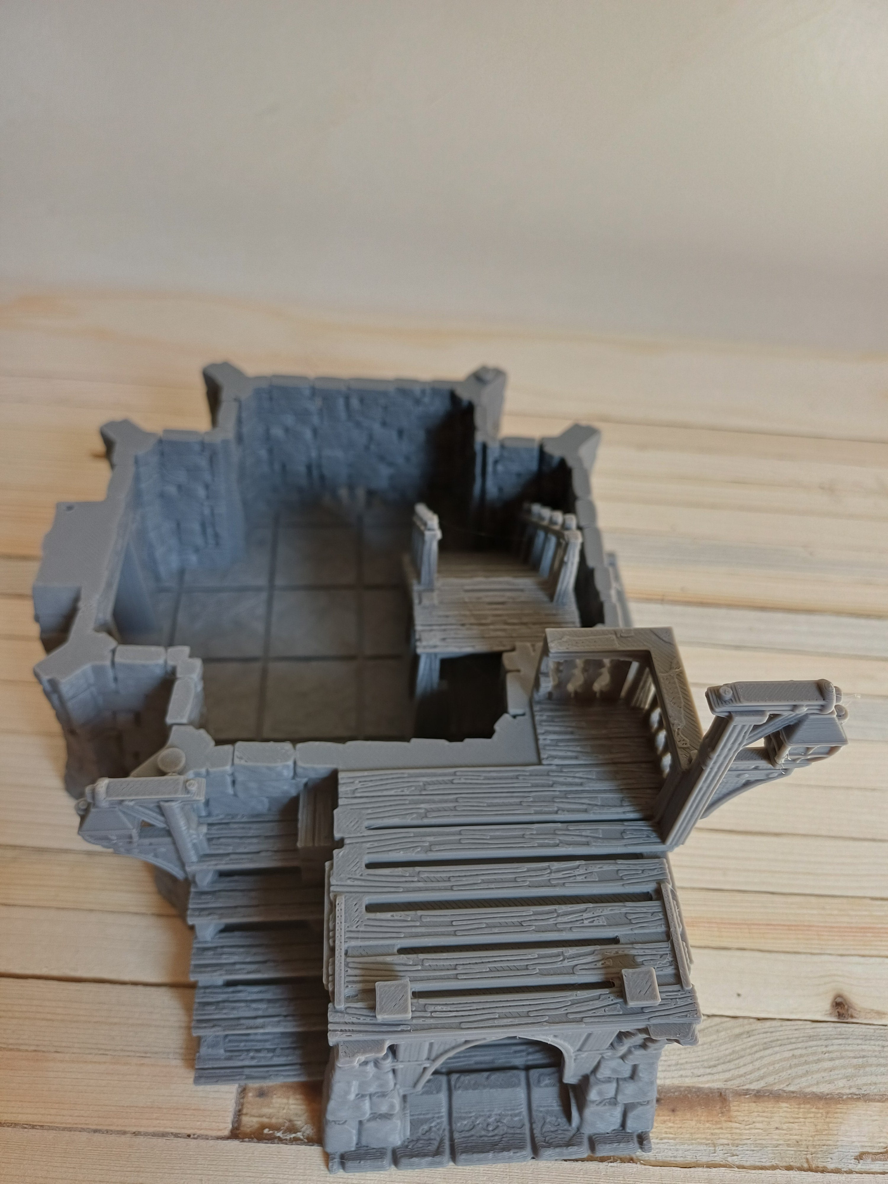The Ravenspire Manor — 3D Printed Gothic Fantasy Manor House, 28mm Tabletop Terrain, DnD TTRPG Building, Warhammer Wargame Scenery