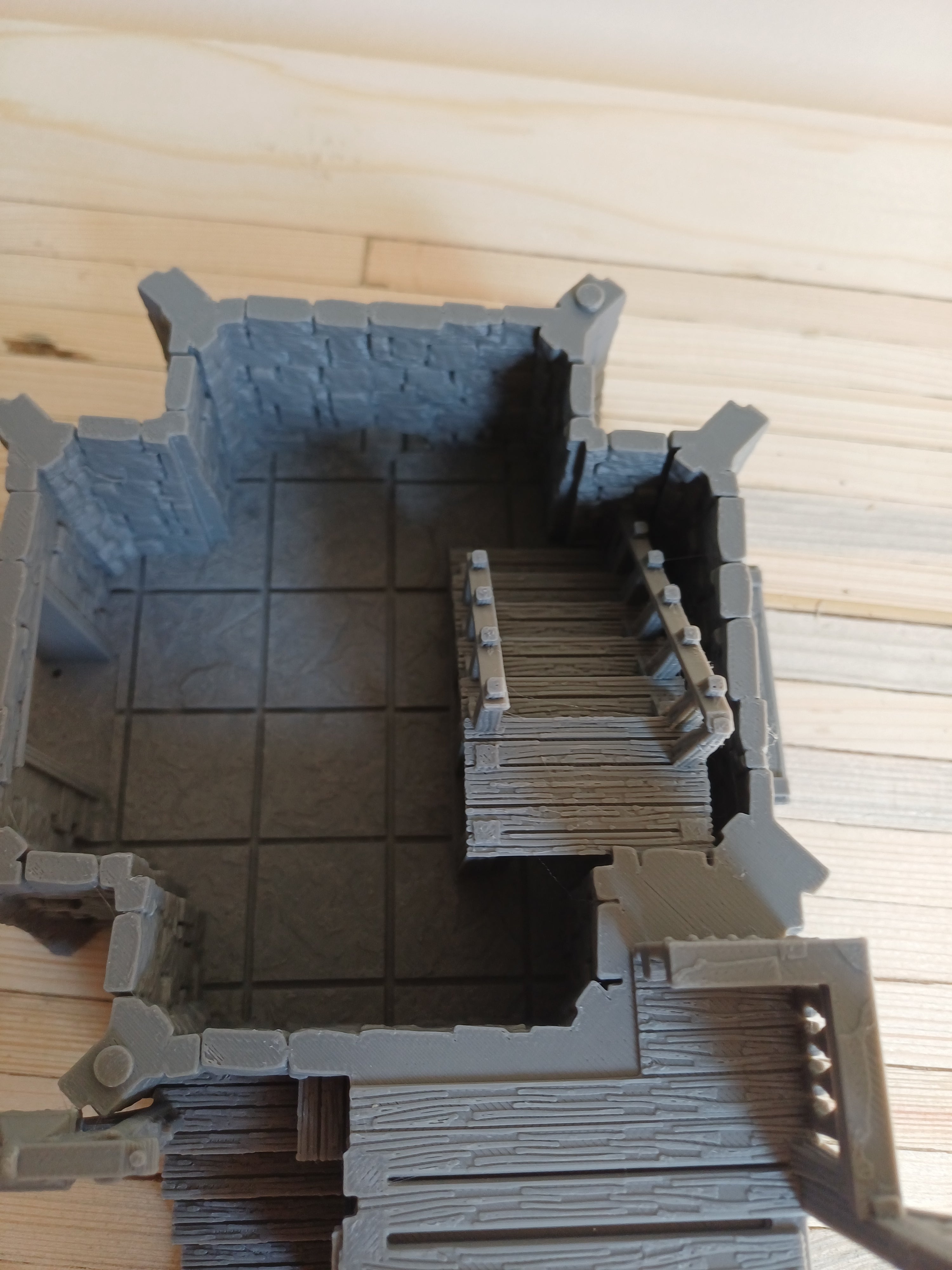 The Ravenspire Manor — 3D Printed Gothic Fantasy Manor House, 28mm Tabletop Terrain, DnD TTRPG Building, Warhammer Wargame Scenery