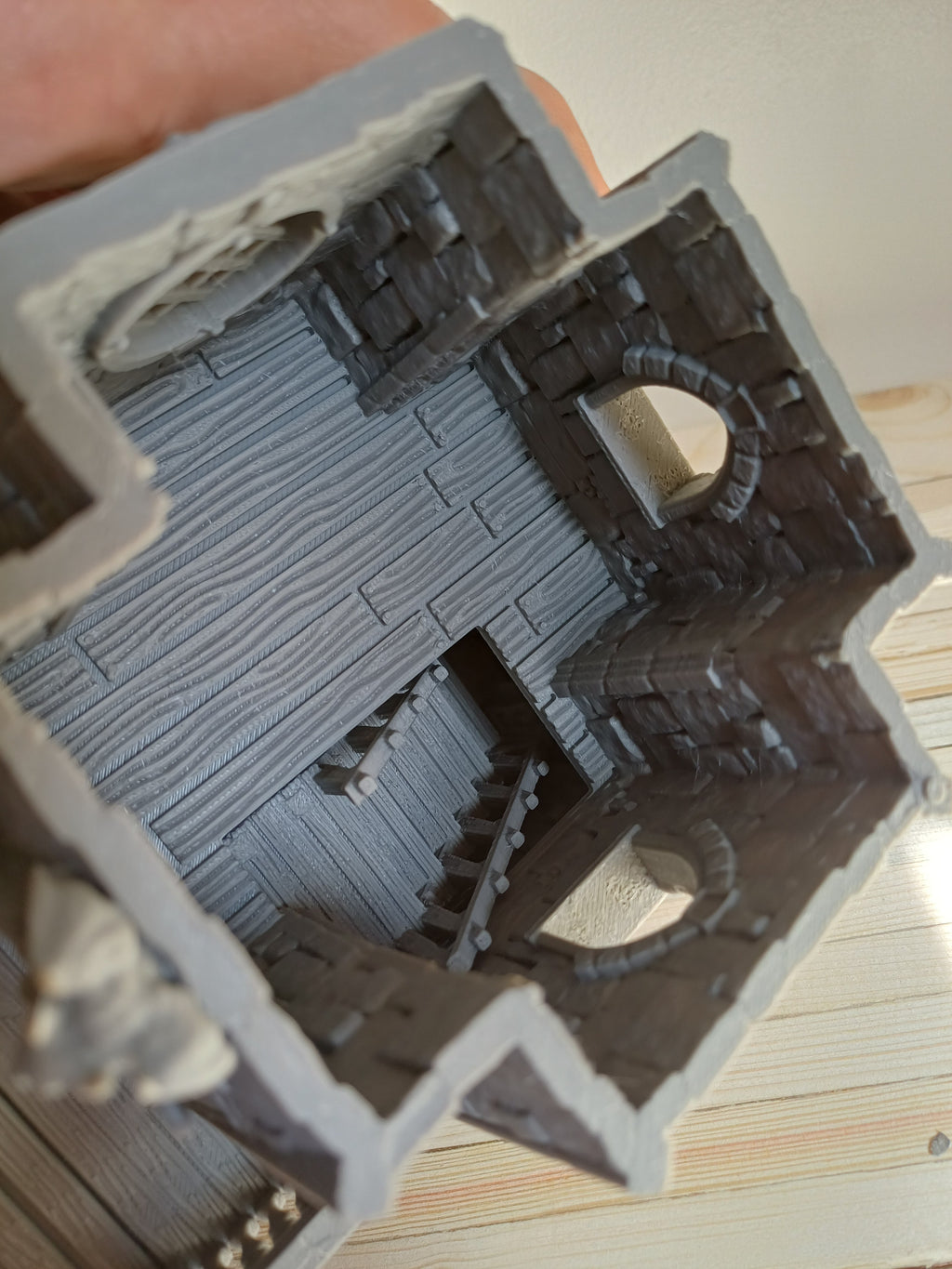 The Ravenspire Manor — 3D Printed Gothic Fantasy Manor House, 28mm Tabletop Terrain, DnD TTRPG Building, Warhammer Wargame Scenery