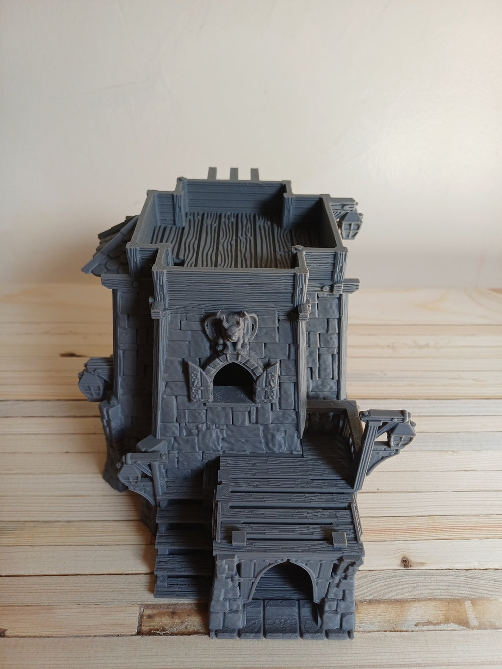 The Ravenspire Manor — 3D Printed Gothic Fantasy Manor House, 28mm Tabletop Terrain, DnD TTRPG Building, Warhammer Wargame Scenery