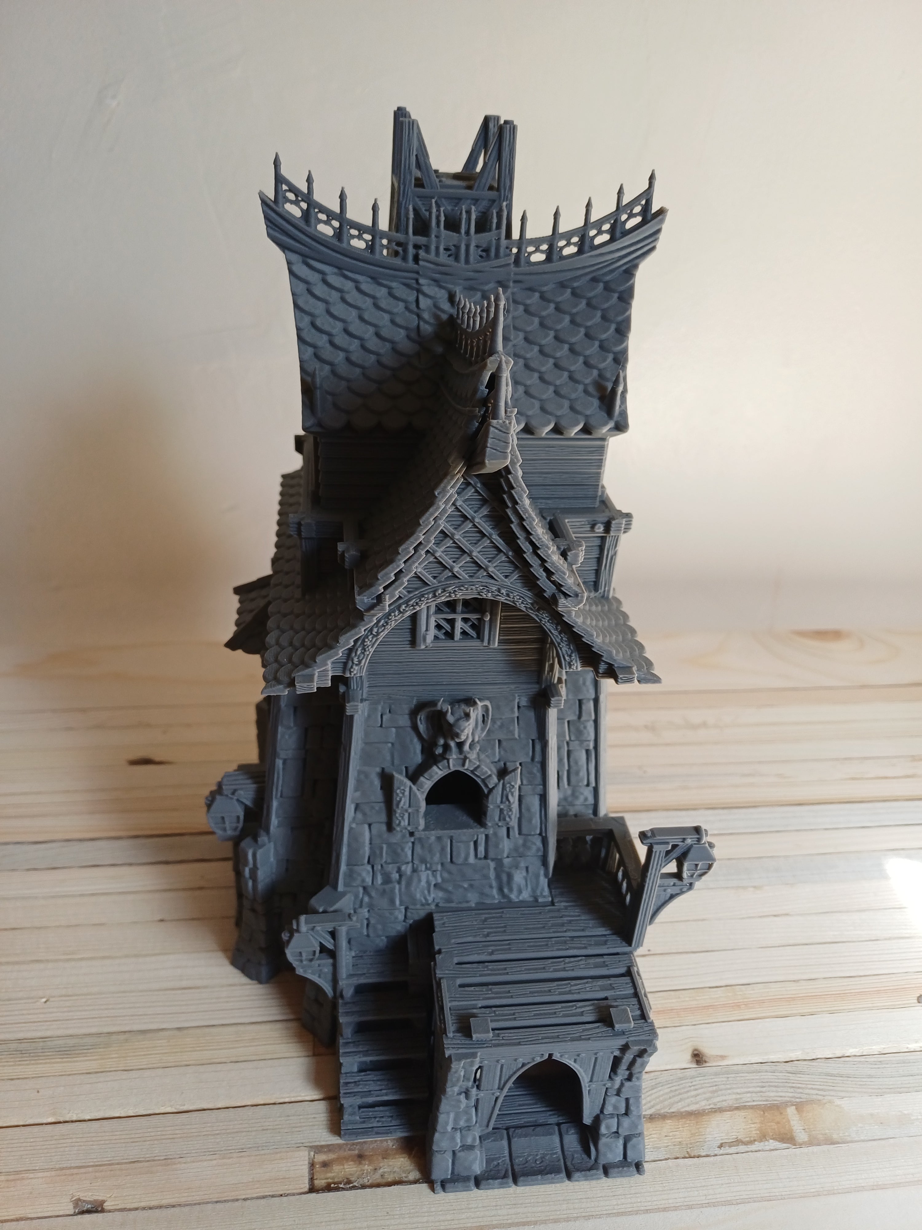 The Ironhollow Complete Town — 3D Printed Medieval Terrain Bundle, 28mm DnD TTRPG Tabletop, Full Town Set, Wargame Scenery Collection