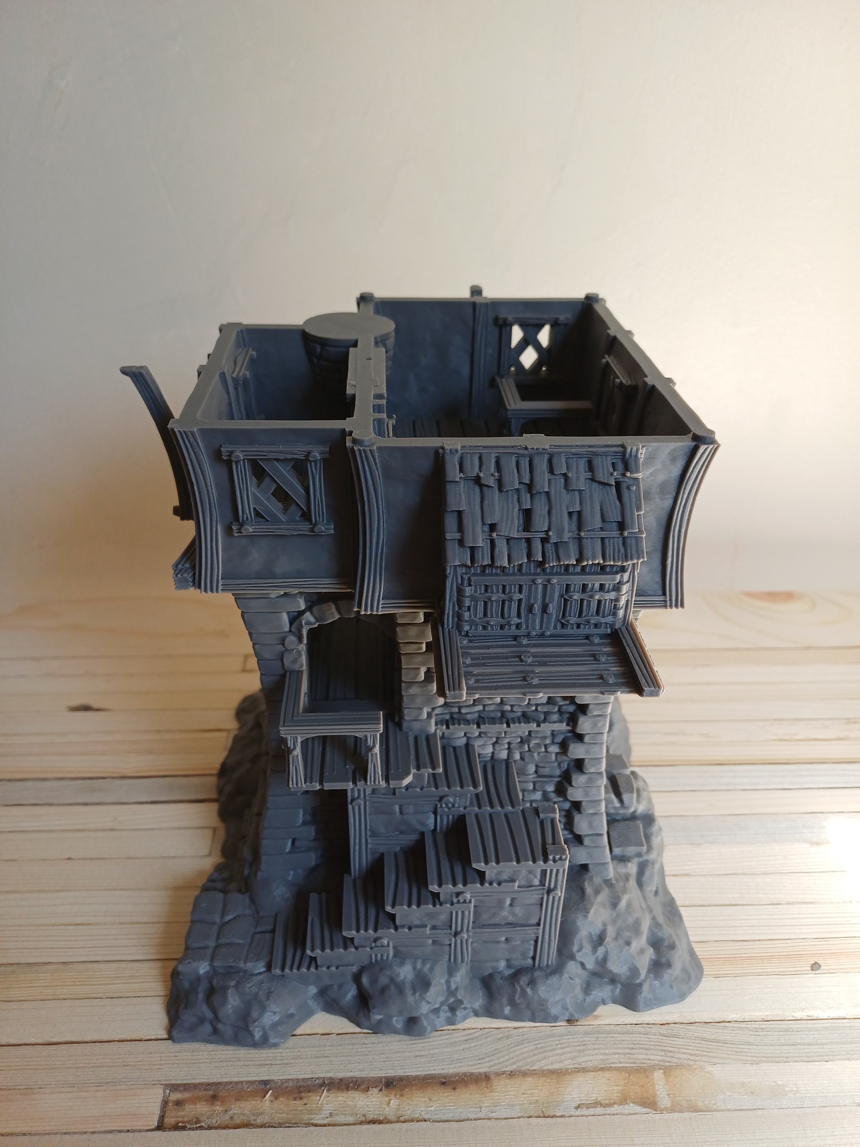 The Ironhollow Complete Town — 3D Printed Medieval Terrain Bundle, 28mm DnD TTRPG Tabletop, Full Town Set, Wargame Scenery Collection