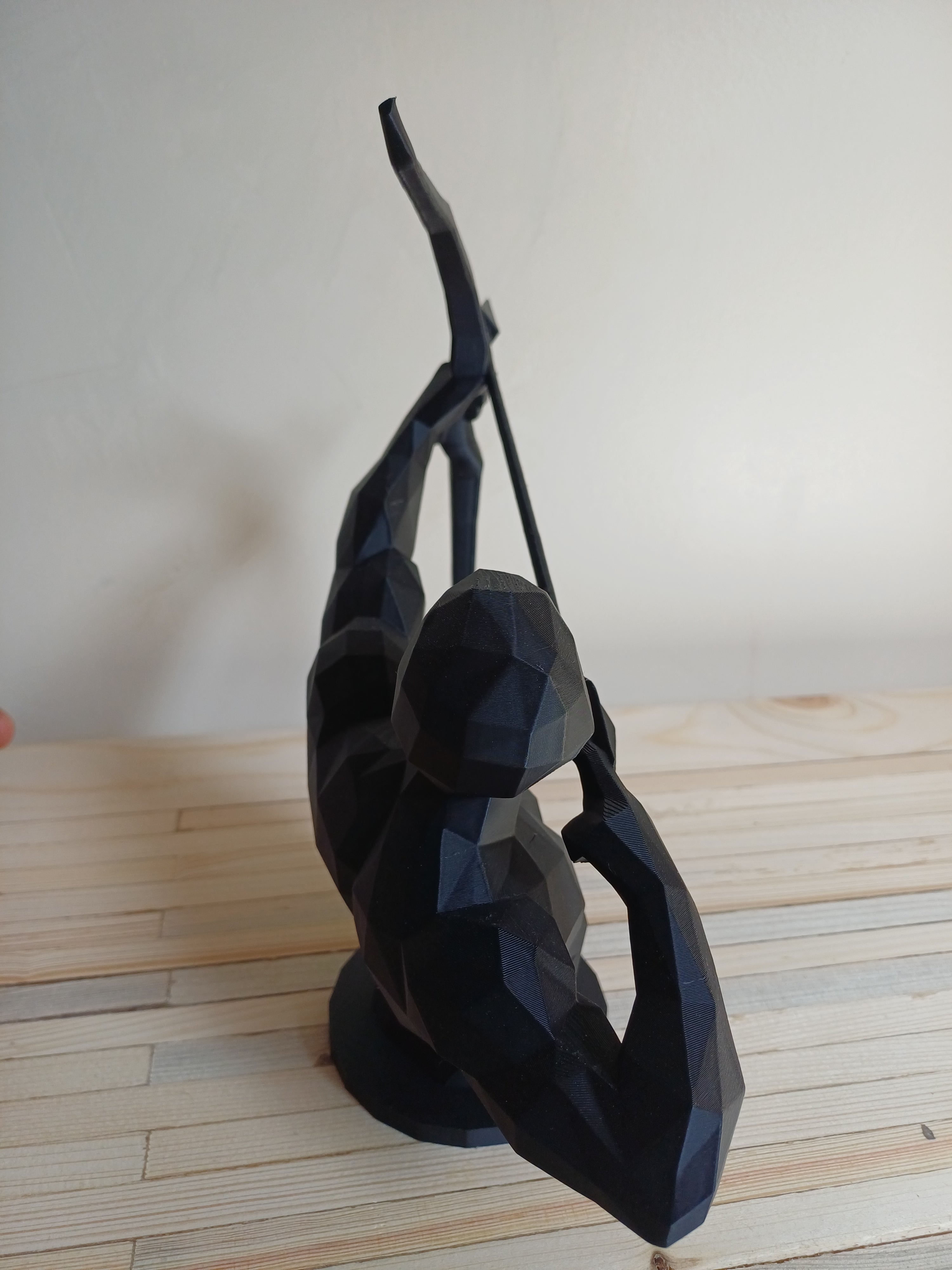 Sagittarius Centaur Archer Sculpture 25cm Geometric Zodiac Statue Star Sign Gift 3D Printed