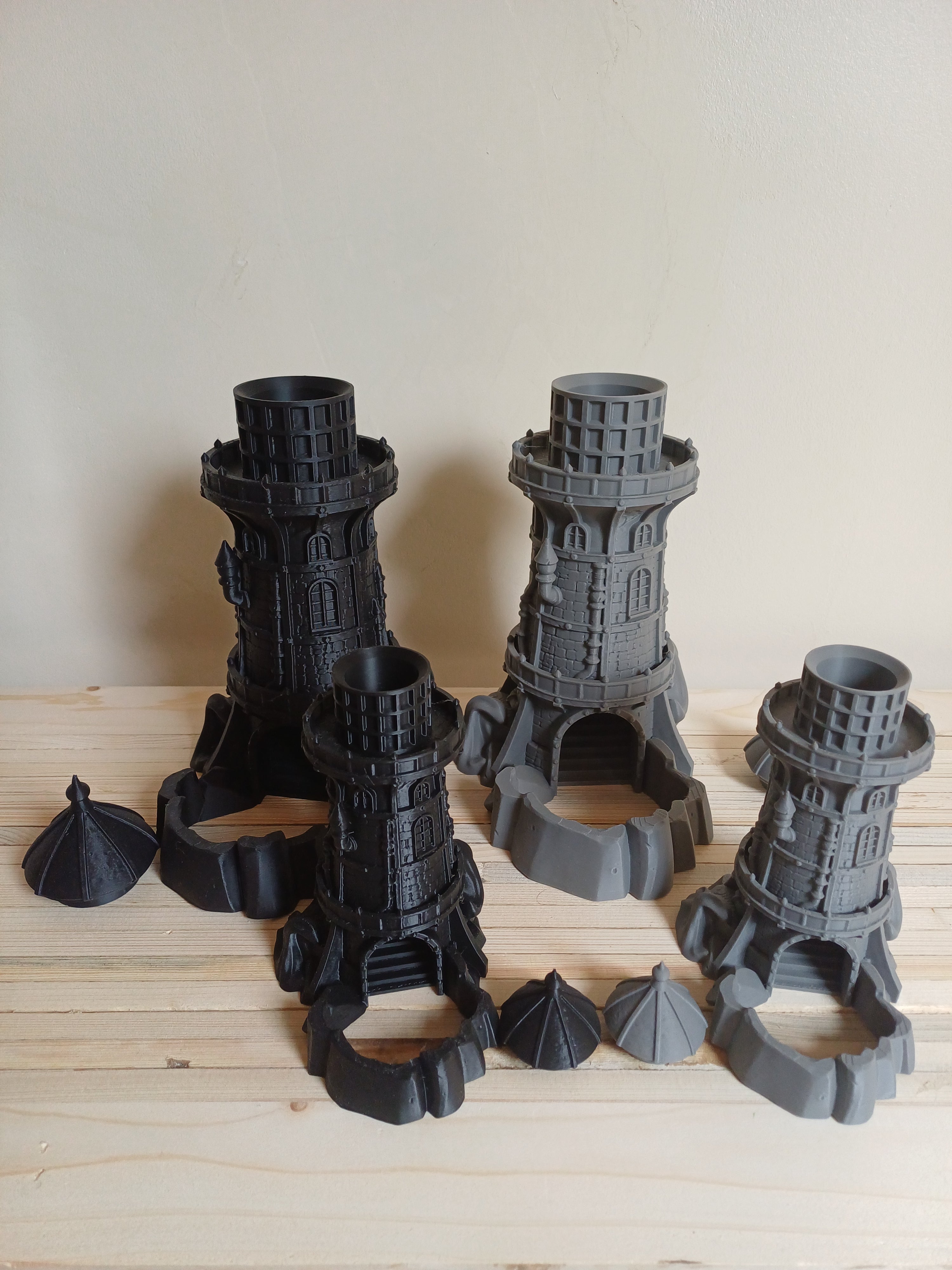 Fantasy Dice Tower The Watchtower Lighthouse Steampunk Design 2 Sizes