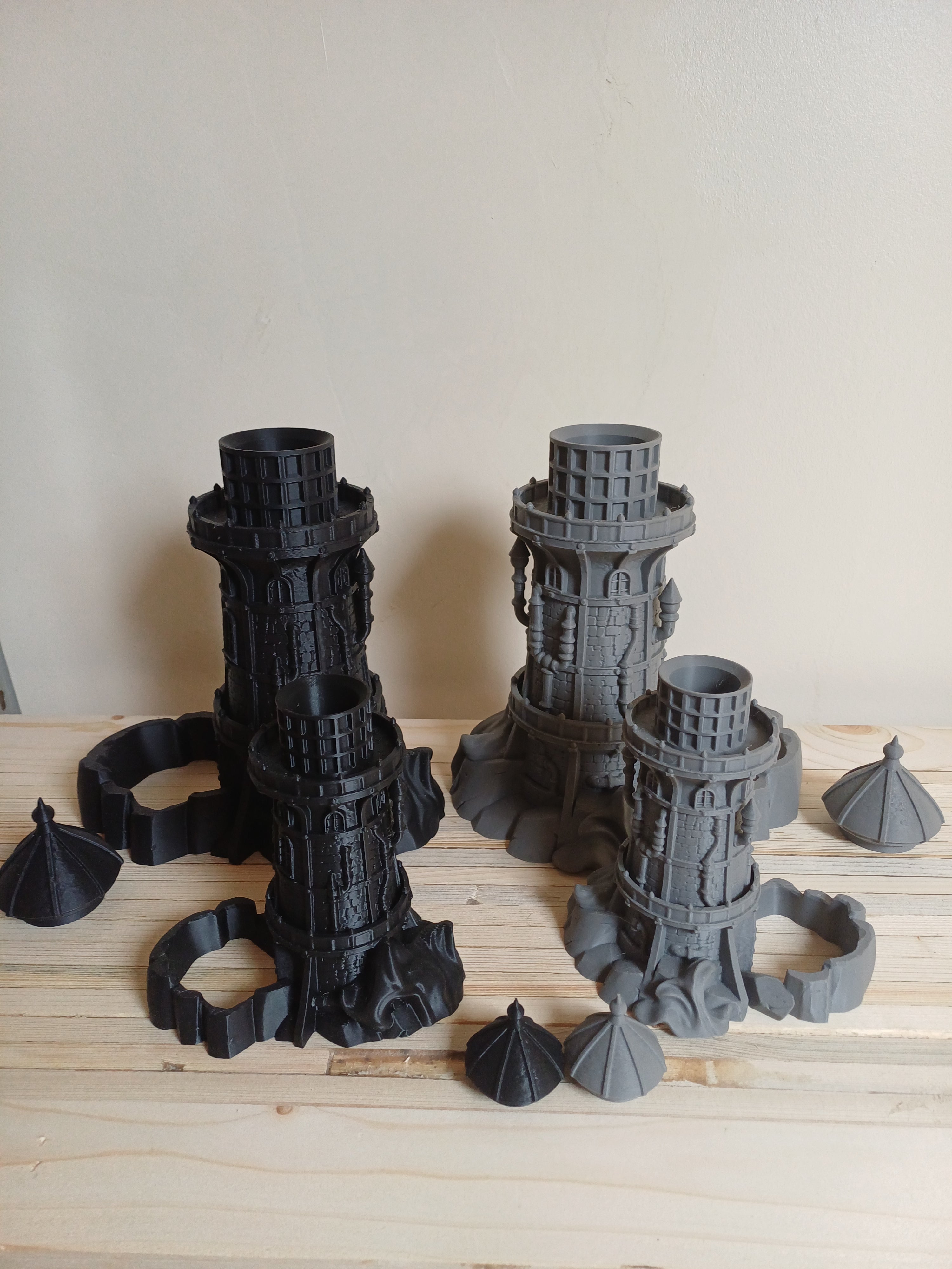 Fantasy Dice Tower The Watchtower Lighthouse Steampunk Design 2 Sizes