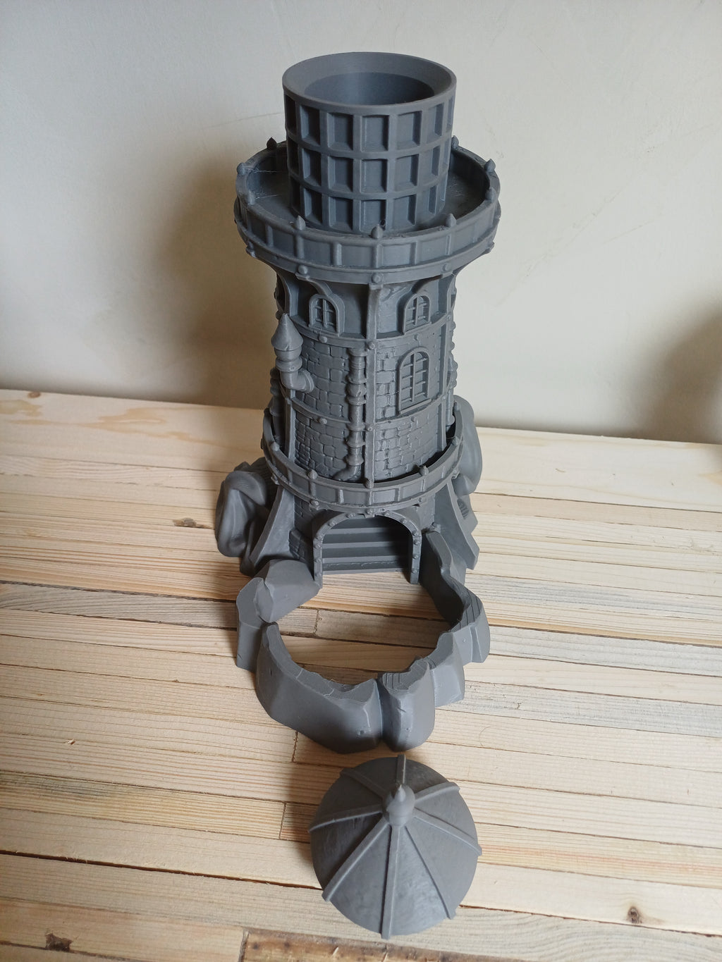 Fantasy Dice Tower The Watchtower Lighthouse Steampunk Design 2 Sizes
