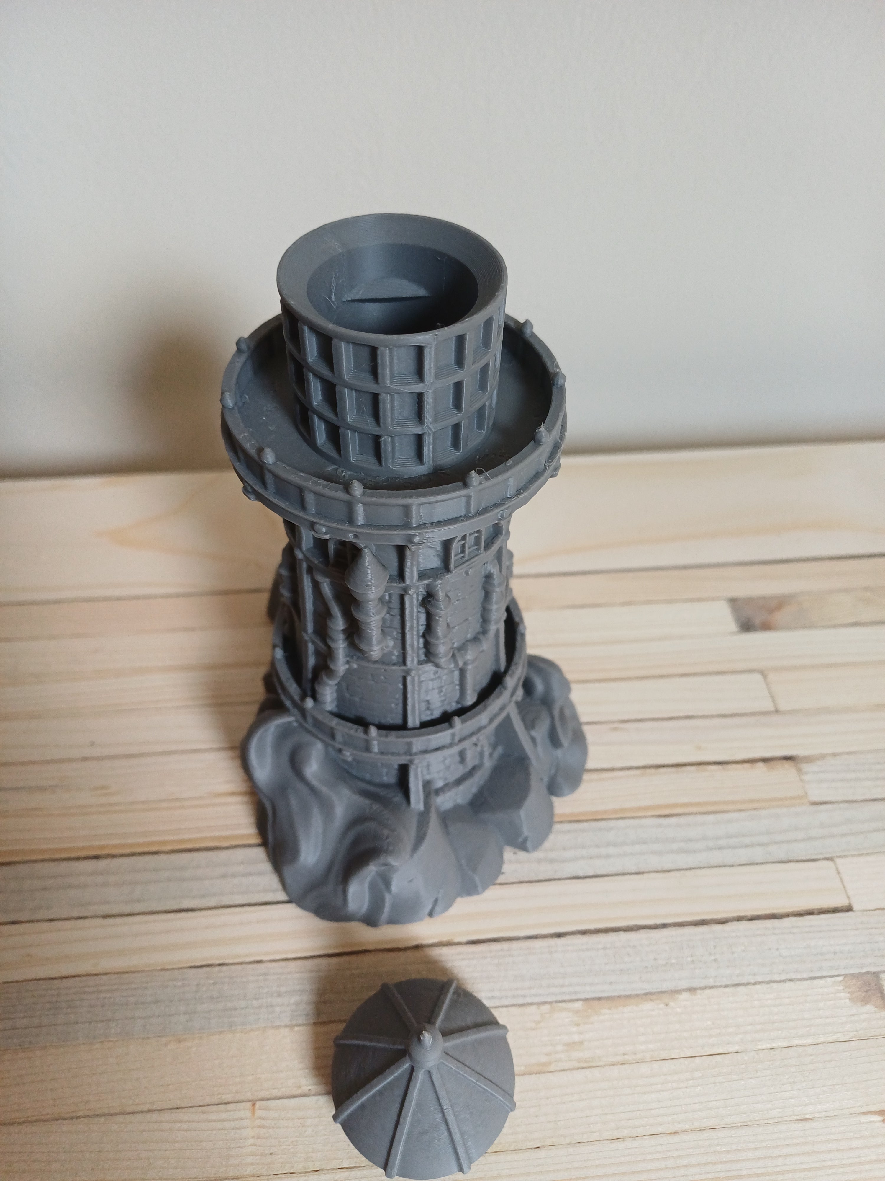 Fantasy Dice Tower The Watchtower Lighthouse Steampunk Design 2 Sizes