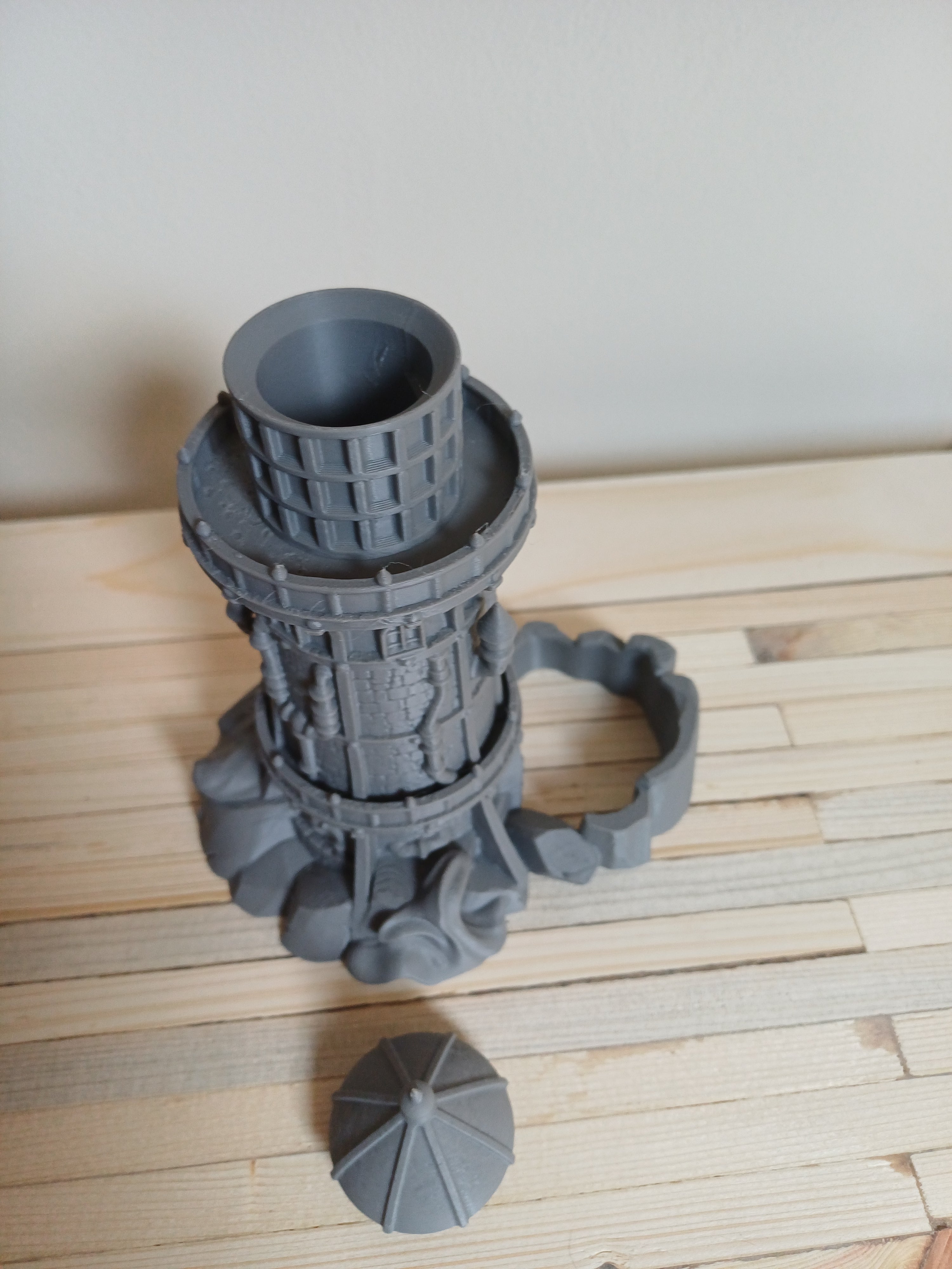 Fantasy Dice Tower The Watchtower Lighthouse Steampunk Design 2 Sizes