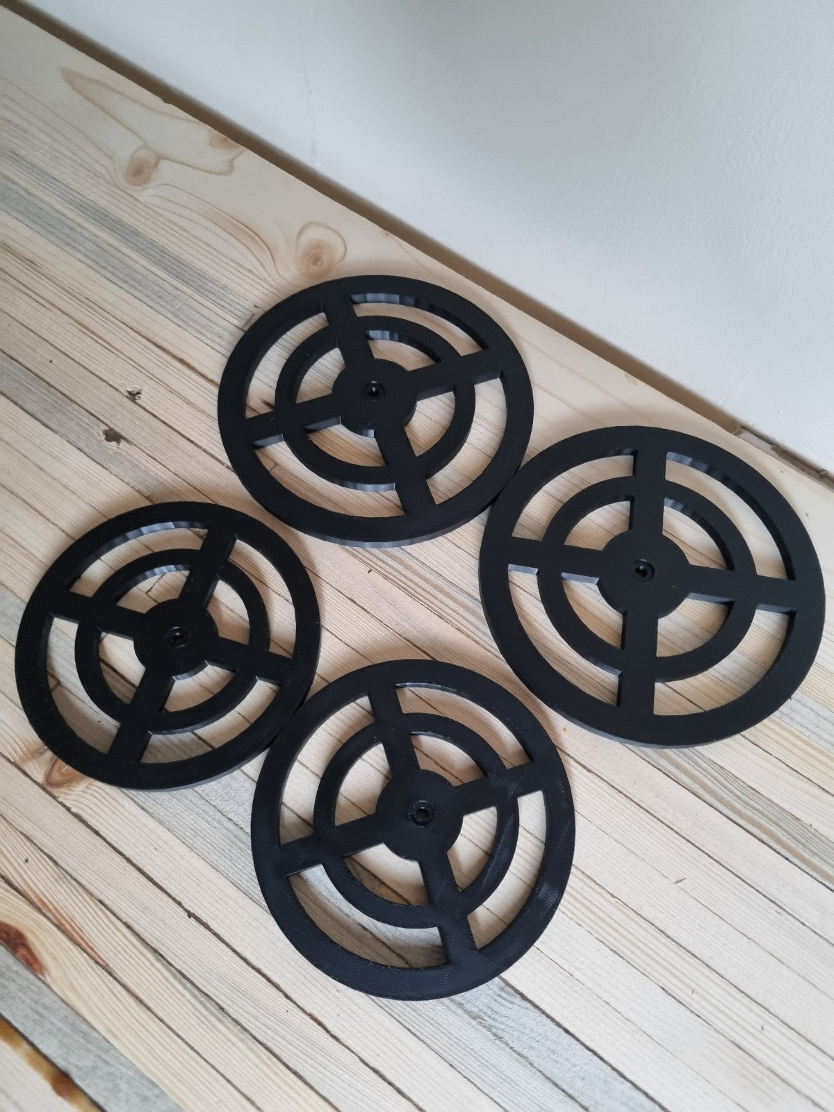New Style Mud Kitchen Cooker Rings in black - Mud kitchen accessories