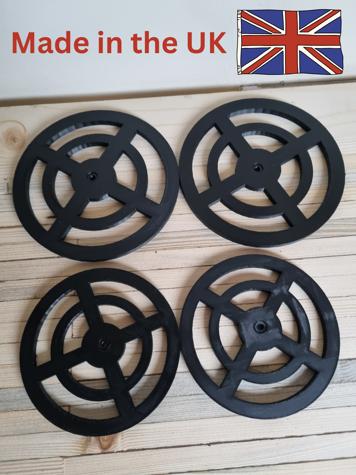 New Style Mud Kitchen Cooker Rings in black - Mud kitchen accessories