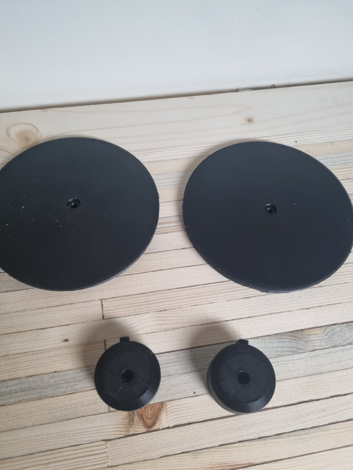 Old Style Mud Kitchen Cooker Rings in black - Mud kitchen accessories