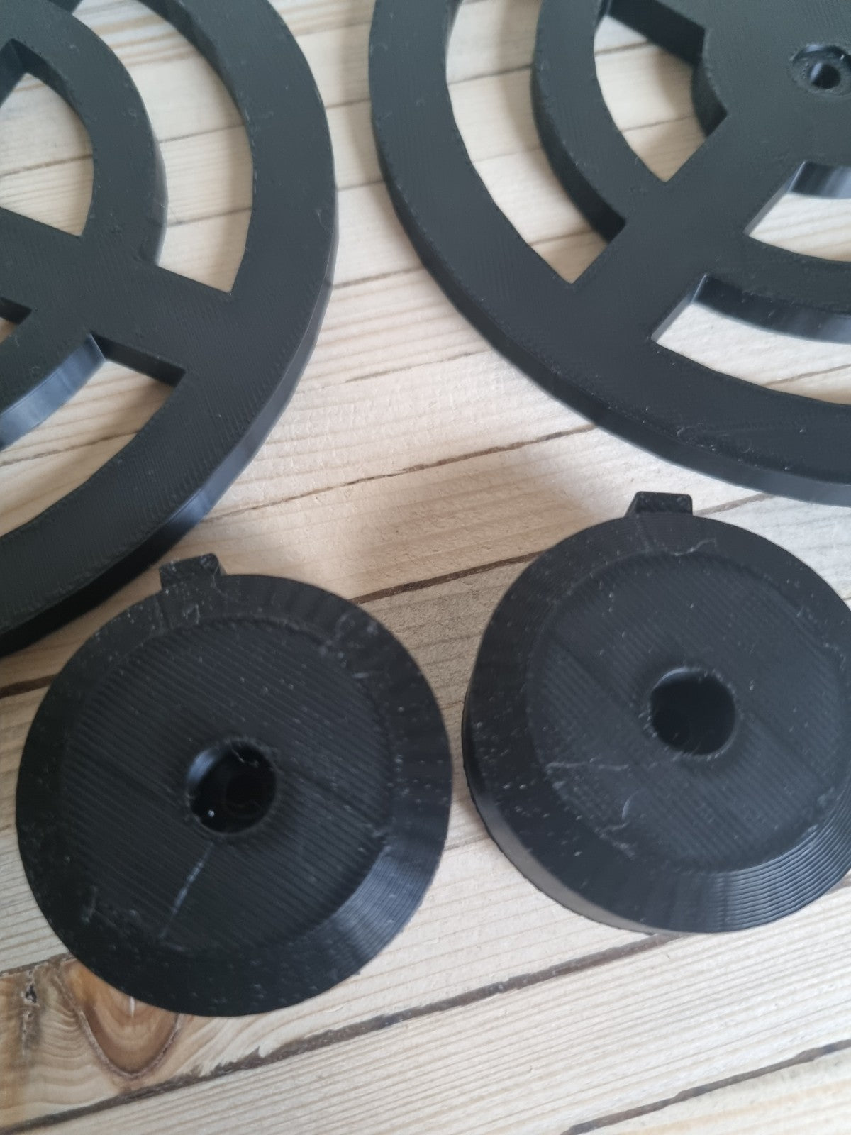 New Style Mud Kitchen Cooker Rings in black - Mud kitchen accessories