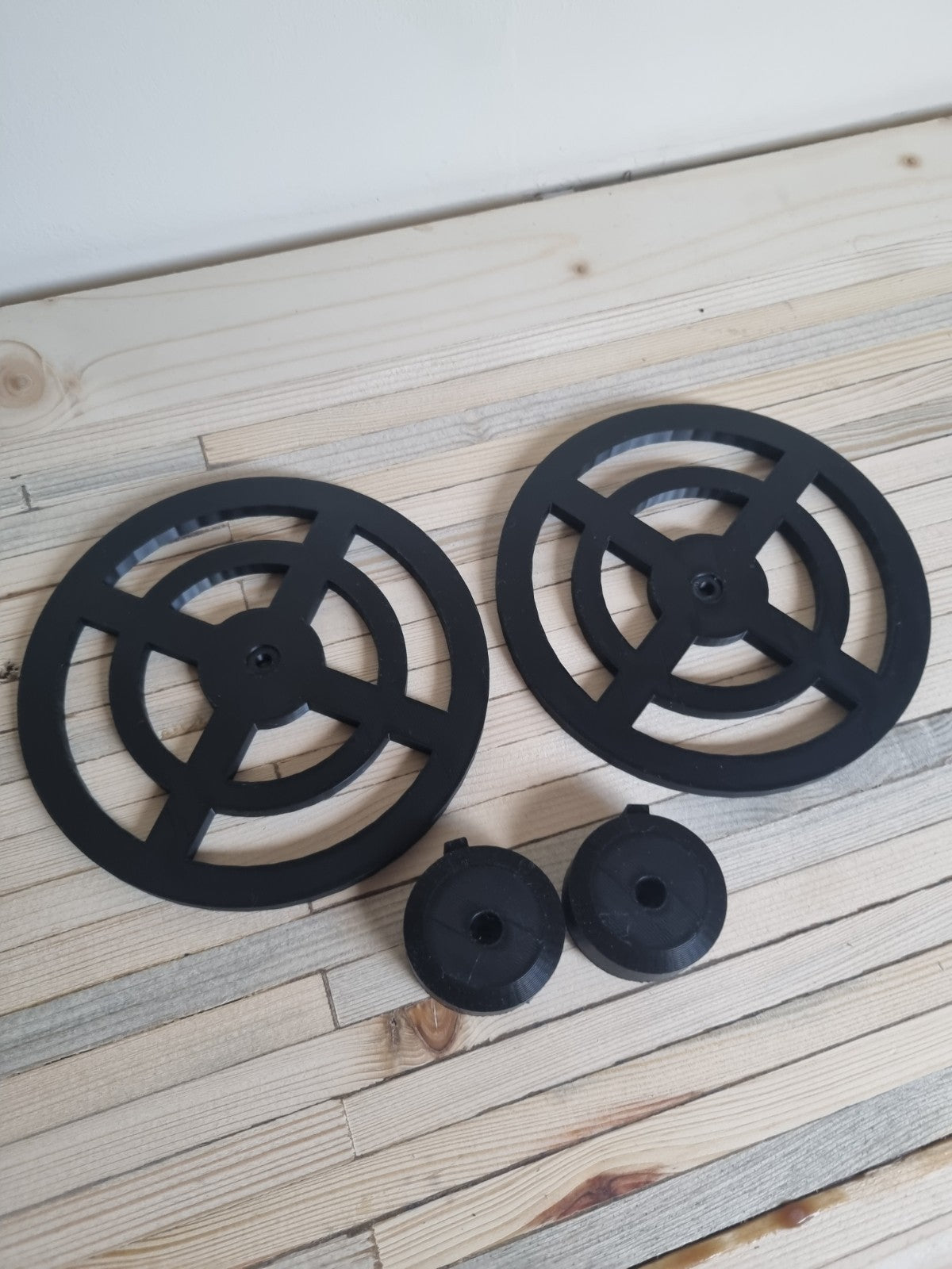 New Style Mud Kitchen Cooker Rings in black - Mud kitchen accessories