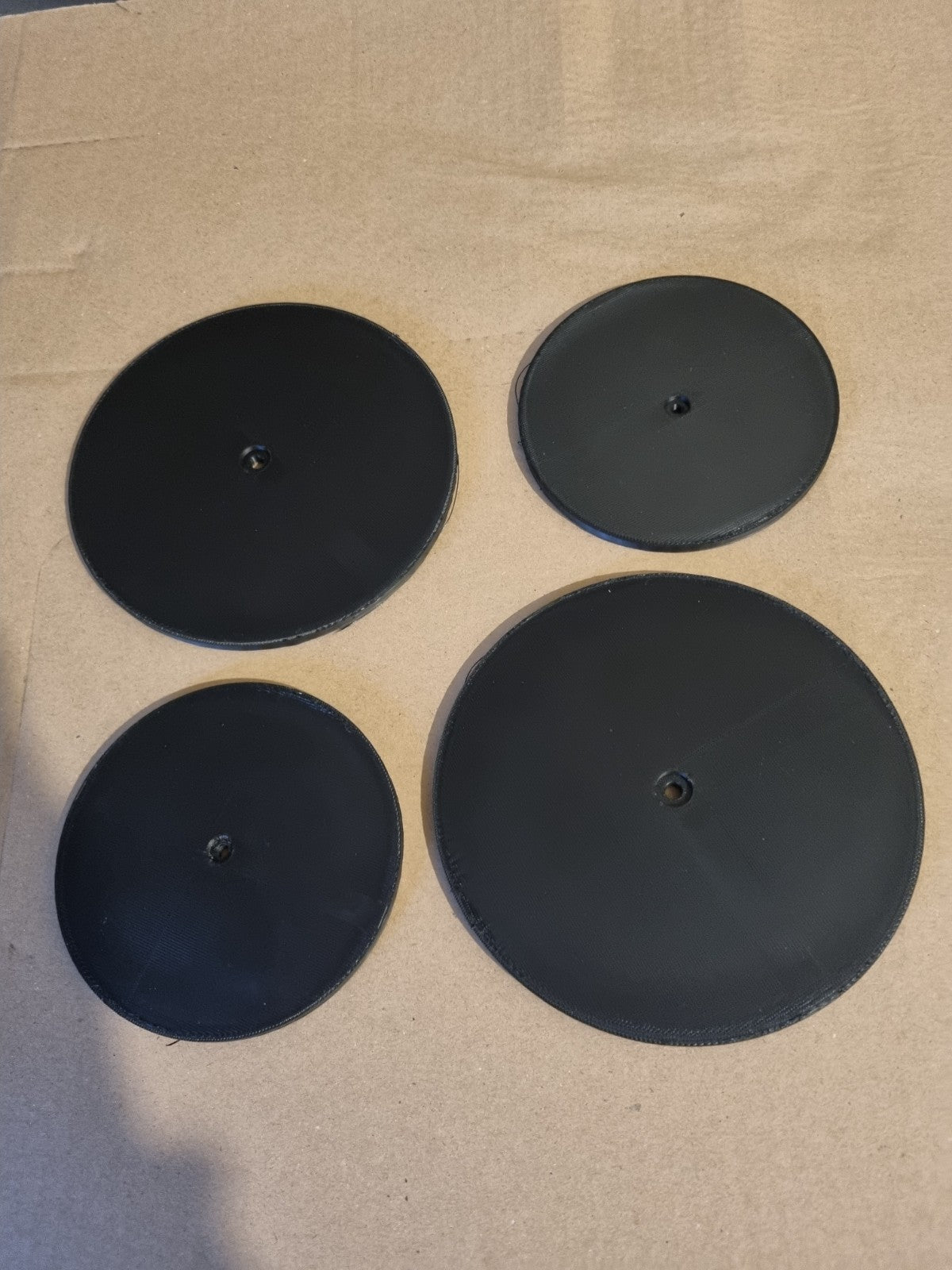 Old Style Mud Kitchen Cooker Rings in black - Mud kitchen accessories