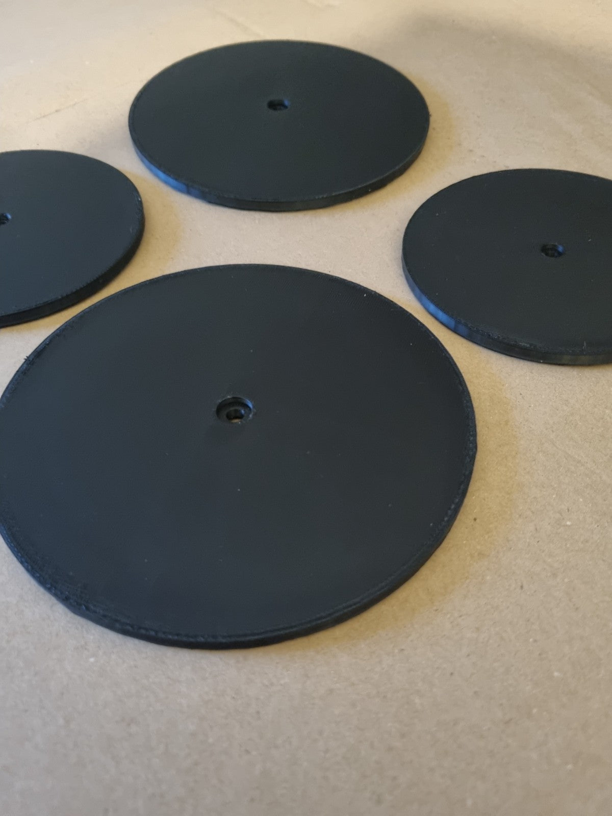 Old Style Mud Kitchen Cooker Rings in black - Mud kitchen accessories